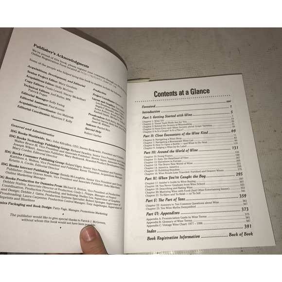 Wine for Dummies Mary Ewing-Mulligan and Ed McCarthy book - Picture 10 of 14